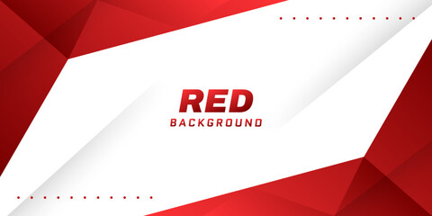 Abstract red gradient geometric with stripe line on white background. modern futuristic sport and technology banner concept.