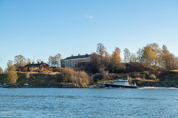 Wall Mural - View to Harakka island and Gulf of Finland, Helsinki, Finland