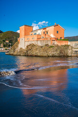 Wall Mural - Villa on the beach in Levanto