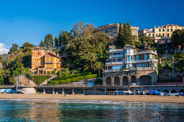 Wall Mural - Villa on the beach in Levanto