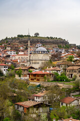 Traditional Ottoman Houses in Safranbolu. Ottoman houses.
Safranbolu UNESCO World Heritage Site. Old wooden mansions turkish architecture. Safranbolu landscape view.