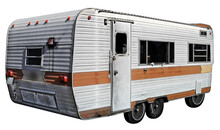 Old Recreational Vehicle Trailer