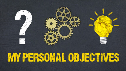 Poster - my personal objectives	