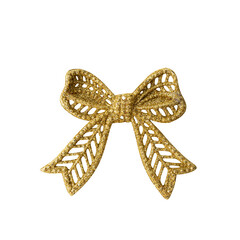 Wall Mural - glitter ribbon decoration cutout, png file.