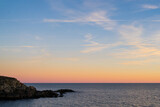 Fototapeta Zachód słońca - Sunset over the Gulf of Maine