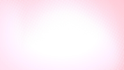 Poster - Dot pink pattern gradient texture background. Abstract illustration pop art halftone and retro style. creative design valentine concept,