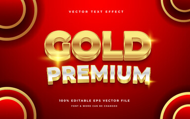 gold elegant editable text effect