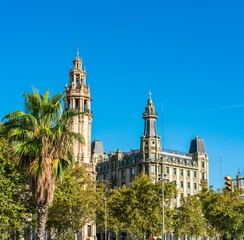 Wall Mural - Architecture and buildings of Barcelona, Catalonia, Spain, Europe