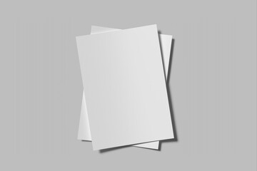 A4 Flyer Blank Mockup