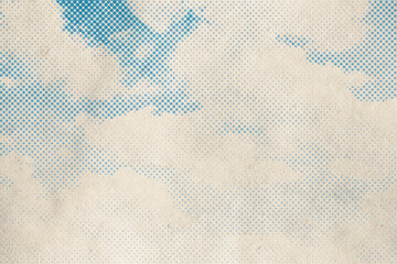 Canvas Print - retro sky