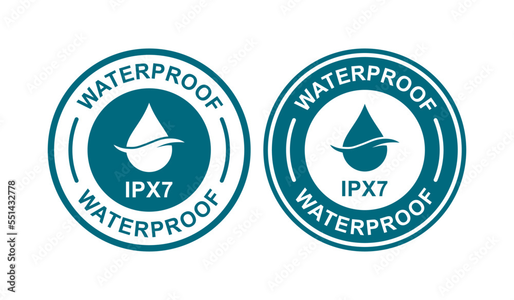 IPX7 waterproof label