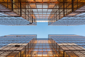 Poster - Exterior of modern office building