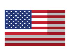 Wall Mural - United States of American flag