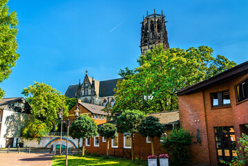 Wall Mural - Church of Our Saviour in Duisburg - North Rhine-Westphalia, Germany