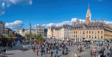 Fototapeta Londyn - The main square of Lille