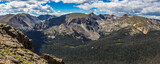 Fototapeta Na sufit - Clouds Resting over the Rocky Mountains, Rocky Mountain National Park, Colorado