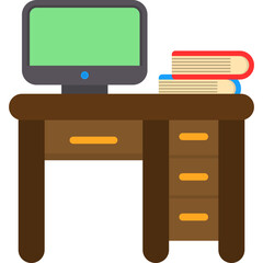 Sticker - Desk Icon