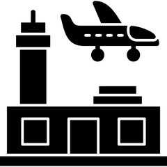 Poster - Airport Icon