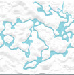 ジオラマ 立体地図模型E(水辺の複雑な地形/水位は調整してね/ver.CS2)