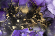 Leinwandbild Motiv Marble ink abstract art from exquisite original painting for abstract background . Painting was painted on high quality paper texture to create smooth marble background pattern of ombre alcohol ink .