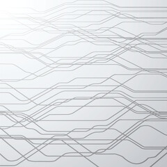 Fototapete - tech modern retro futuristic background .Vector design composition with various technology elements . Abstract contemporary art .