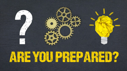 Wall Mural - Are You Prepared?	
