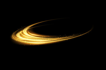 Wall Mural - Abstract beautiful light background. Magic sparks on a dark background. Mystical speed stripes, glitter effect. Shine of cosmic rays. Neon lines of speed and fast wind. Glow effect, powerful energy.