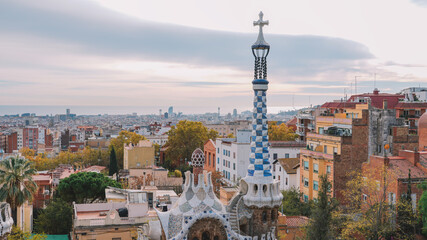 Wall Mural - Guel Park Barcelona