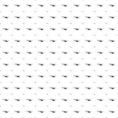 Poster - Square seamless background pattern from geometric shapes are different sizes and opacity. The pattern is evenly filled with big black helicopter symbols. Vector illustration on white background