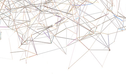  network structure - abstract design connection