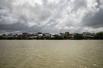 Canvas Print - Thu Bon River Vietnam