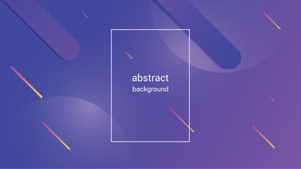 Geometric abstract purple violet shapes gradient vector background. Futuristic banner design, vibrant color, technology concept. EPS 10.