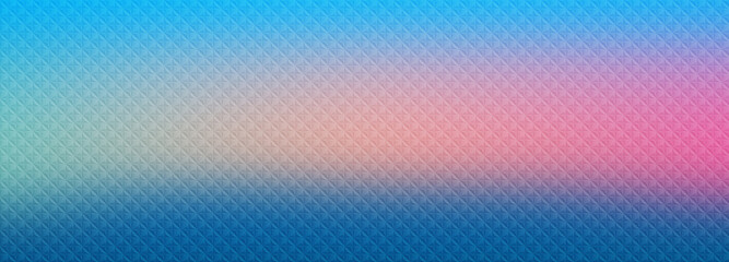 Pink blue gradient background blank. Horizontal banner or wallpaper tamplate. Copy space, place for text, text area. Bright illustration. Space metaverse web 3 technology texture