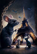 mice at the eiffel tower