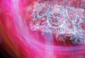 Poster - colorful illustration abstract background with light