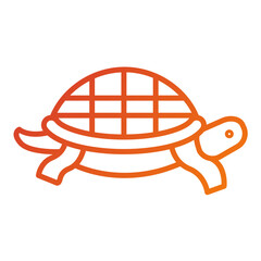 Poster - Sea Turtle Icon Style