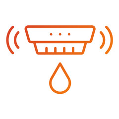 Poster - Smart Water Sensor Icon Style