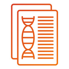 Poster - Genetic Data Icon Style