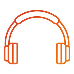 Sticker - Headphone Icon Style