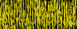 Sfondo orizzontale banner background nero con striature a graffi gialli