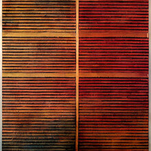 Painted Wooden Grid
