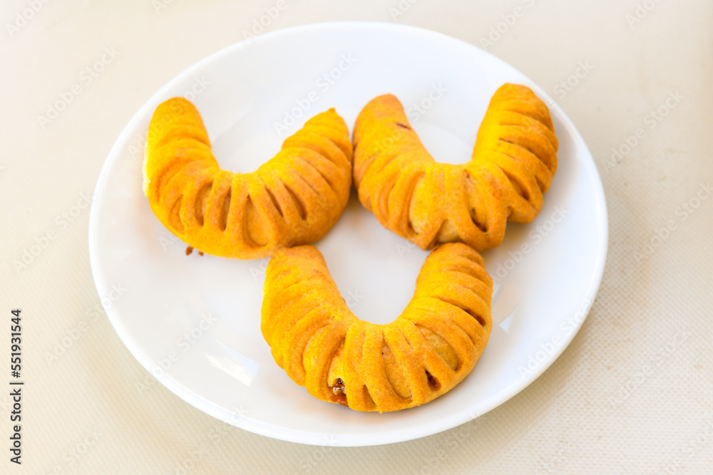 Turkish pastry product , tasty pogaca. Simit, gevrek. Turkish Pastries ...