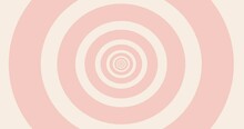 Pink White Gradient Ripple Circle Abstract Background Animation