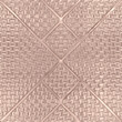 Rose gold 3d seamless pattern, pink metal foil background
