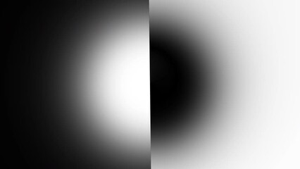 Poster - moving geometric black and white shapes. looping 4k footage