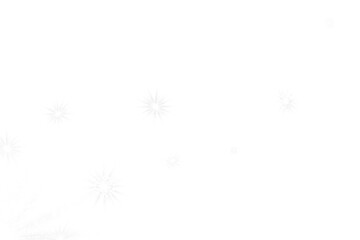 Wall Mural - magic christmas snow blizzard effect abstract lights and snowflakes curved transparent border