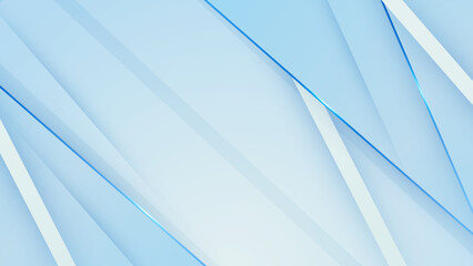 Poster - Luxury shiny element soft blue design background