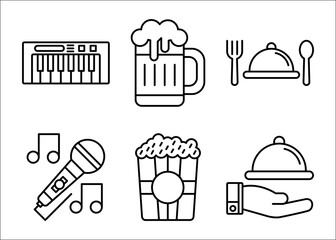 Poster - Set of Unique Vector Icons