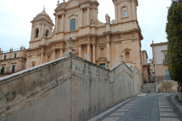 Wall Mural - baroque cathedral in noto in sicily (italy)