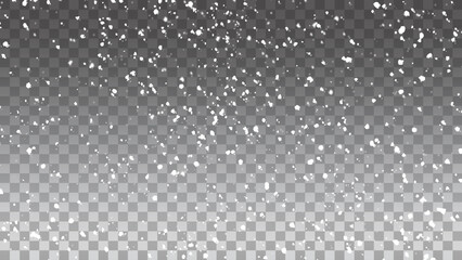  Magical light dust, Flying particles of light. Sparkling particles of fairy dust glow in transparent background. Snow fall vector illustrator